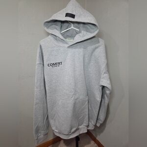 Comfrt Coordinates Sweat Set. Hoodie And Sweatpants. Grey. Size Large